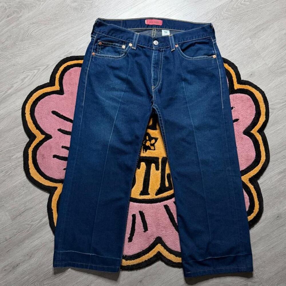 Vintage Y2K Levi’s Type 1 Real Loose Denim Jeans Size 38x32 (38x27) Blue
